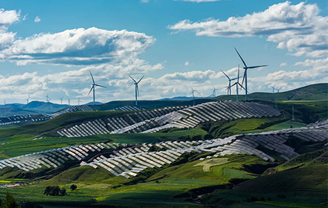 What is wind turbine blade material?